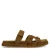 Manfield suède slippers cognac