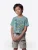 KOROSHI Shirt  geel / mintgroen / zwart / wit