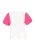 Usha Blouse  pink / wit