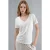V-hals Korte Mouwen Modal Blouse