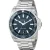 Gucci YA136203 Heren Duikhorloge met Blauwe Wijzerplaat en Roestvrijstalen Armband