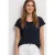 Street One Dames Gestructureerd gemengd shirt in Blauw