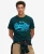 Superdry Mannen T-shirt met Neon Vintage Logo Groen