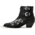 AllSaints Jane Buckle Boot Black