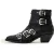 AllSaints Jane Buckle Boot Black