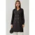 Dubbelgebreide Elastische Trenchcoat