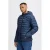 Blend gewatteerde jas blauw