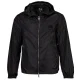 Lightweight Hooded Jacket – Black