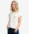 Luxe Casual Classic T-shirt Crème