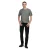 Only and Sons Heren Crew Hals Oversized T-shirt (Grijs)