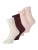 BOSS Sokken ‘GiftShine’  ecru / grijs / rosa / bordeaux
