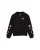 WE Fashion Sweatvest  zwart / wit