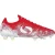 Sondico Voetbalschoenen voor heren met strepen, voor harde ondergrond (Rood, Wit)