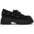Steve Madden Detroit Flat Shoes Black Suede