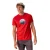Mountain Warehouse Heren Avontuur Begint Biologisch Katoenen T-Shirt (Rood)