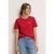 Shirt met ronde hals en printdetail