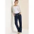 Cecil Dames Uitgerolde Wide Legs jeans in Blauw