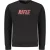 Rifle Zwart Katoenen Heren Crewneck Trui