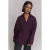 Refined Department getailleerde blouse met plooien – aubergine