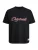 Jack & Jones Junior Shirt ‘JORNantucket’  wijnrood / zwart / wit