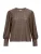 Object Objlaila L/s Re Top Noos Truien & vesten Dames – Sweater – Hoodie – Vest- Bruin –