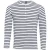 Premier Heren Long John Roll Sleeve T-shirt (Wit/Zwaar)