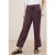 Cecil Dames Wide Legs gestructureerde broek in Rood
