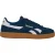 Reebok Unisex platte sneakers voor volwassenen met afgeschuinde rand en strepen in suède (Marine, Wit)