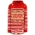 Puma x Balmain Vrouwen Rood Wit Distressed Hoodie