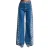 Flare Jeans Hoge Taille Dames It’s Basic Rhinestone