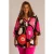 Colletta gebloemde top roze