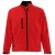 SOLS Heren Relax Soft Shell Jacket (ademend, winddicht en waterbestendig) (Rood)
