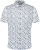 No Excess Overhemd Jersey Allover Print Blauw heren