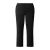 Colletta straight high waist casual broek zwart