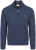 Gant Halfzip Lamswol Trui Donkerblauw
