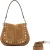 Gianni Chiarini Schoudertas
Dames Helana Round, Materiaal: Suède, Kleur: Camel