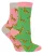 Set van 2 sokken met dierenprint voor meisjes | Miss Sparrow | Casual grappig patroon crew bamboe sokken | Grappige nieuwe sokken voor kinderen – Giraffen