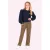 B.Nosy wide leg pantalon met glitters – goud