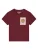 Watapparel Shirt ‘Tarot The Pizza’  crème / geel / pastellila / karmijnrood