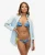 Superdry Vrouwen Triangelbikinitop met Koordjes Blauw