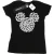 Li-cense Disney dames mickey mouse hoofd van handen katoenen t-shirt
