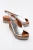 Blom Leer Platform Sandaal (Women)