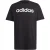 Adidas Heren essentials linear geborduurd logo single jersey t-shirt