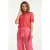 Smashed Lemon 25040 stretchy rondhals top met schelpprint |