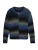 AllSaints Gebreid vest ‘HALLEY’  blauw / grijs / zwart