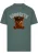 Mister Tee Shirt ‘Brooklyn Born Legend’  bruin / smaragd / zwart / wit