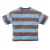Z8 mini T-shirt Zeyd bruin/blauw