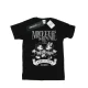 Disney Meisjes Mickey en Minnie Mouse Geweldig Paar Katoenen T-shirt (Zwart)