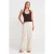 Brede-Leg Linnenmix Broek