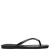 Steve Madden Maliyah leren teenslippers zwart